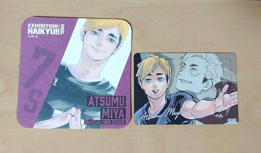 ハイキュー 宮侑 アートコースター 新品】ハイキュー!! 宮侑 アート