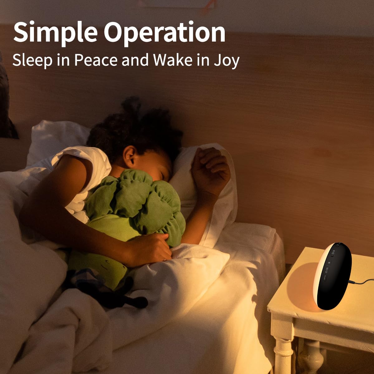 Amazon.com: OrangeLight Wake Up Light Sunrise Alarm Clock with