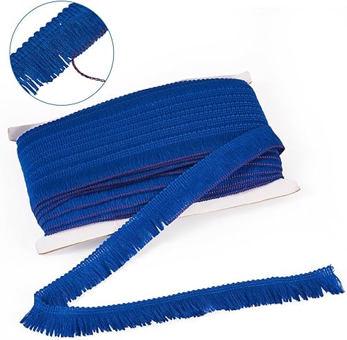 Miniatura 51 de KISSITTY Cinta de encaje de fibra de poliéster de 27 yardas para coser vestidos, ropa, manualidades, decoración del hogar, color marrón coco