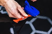 Vista 2 de The Wrap Institute – Juego de herramientas de envoltura de vinilo/PPF Double Axe – Rojo (Paquete de 4)