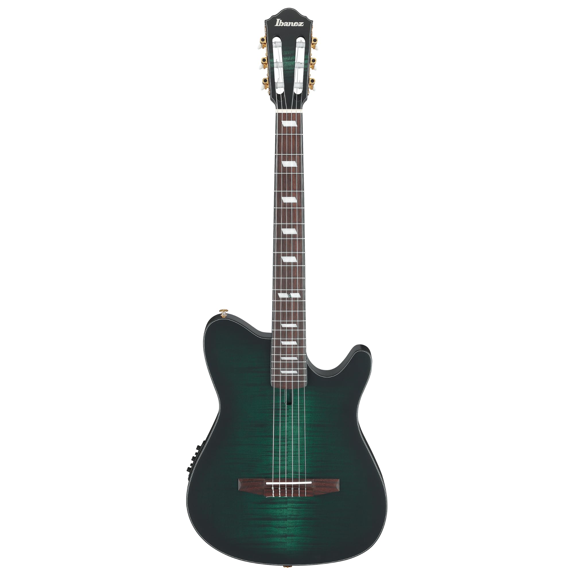 Amazon | Ibanez FRH20FMN DGL エレガットギター フレイムメイプル