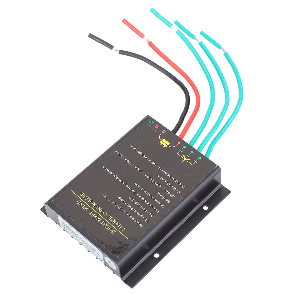 Wind Power Regulator, Improve Charging Capacity Safety MPPT Boost Charging Wind Charge Controller Filling Silicone Aluminum Alloy Waterproof for Home Use-picture-14