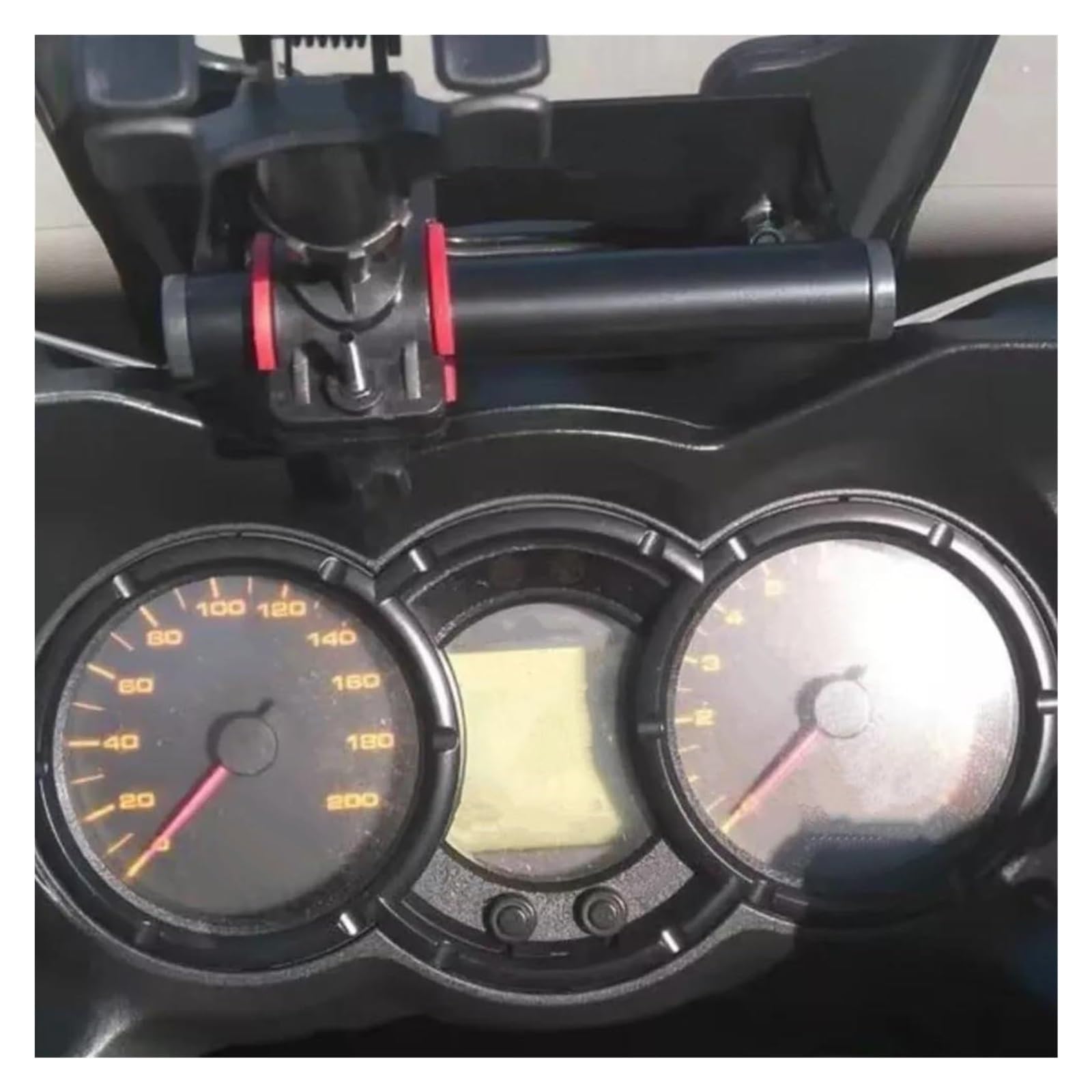 Support de Navigation pour Moto pour Suzuki pour V Strom 1000 2002-2012 DL1000 650/ABS DL650/ABS Support De Téléphone GPS Moto(Black 1)