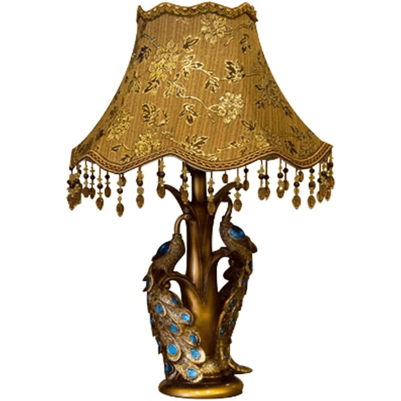 SGKOMN Desk Lighting Button Switch Table Lamp Desk Light Bedside Lamp Creative Exquisite Luxurious Bedside Nightstand Light For Living Room Work Lamp
