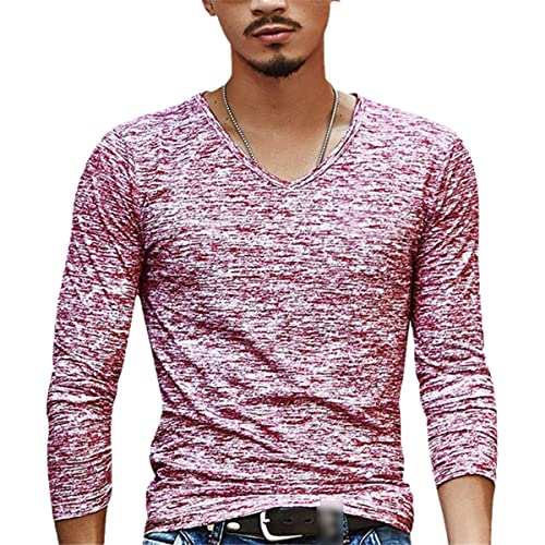 T-shirt d'été homme rouge XL pour sublimer la silhouette avec style et confort