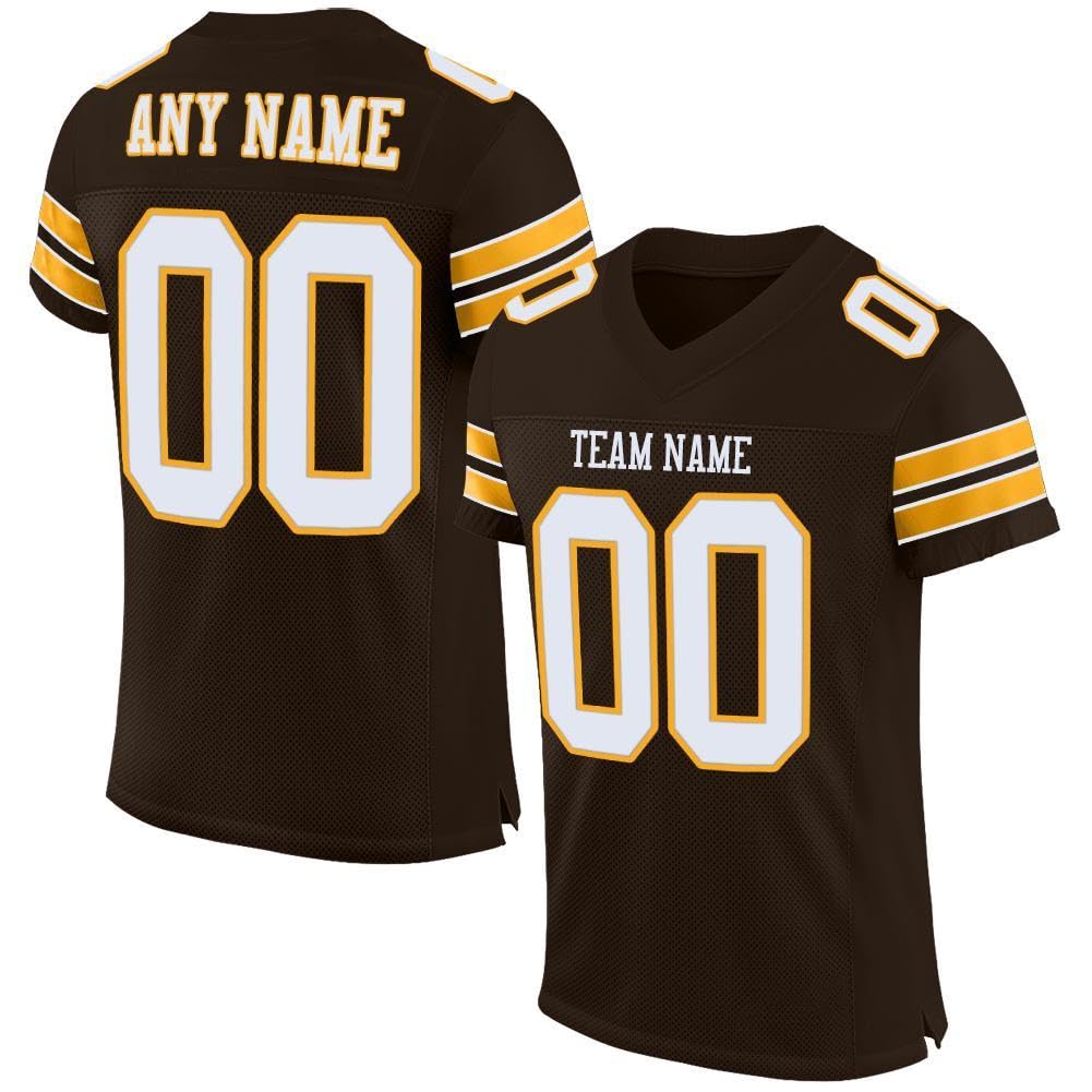 Custom Men Women Youth Blank Football Jersey, Nice Muticolor, Athletic Sports Shirt Personalized Stitched Printed Name Number