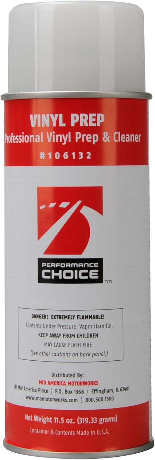 Corvette 1953-2019 Vinyl Interior Prep Spray – Surface Cleaner & Adhesion Promoter