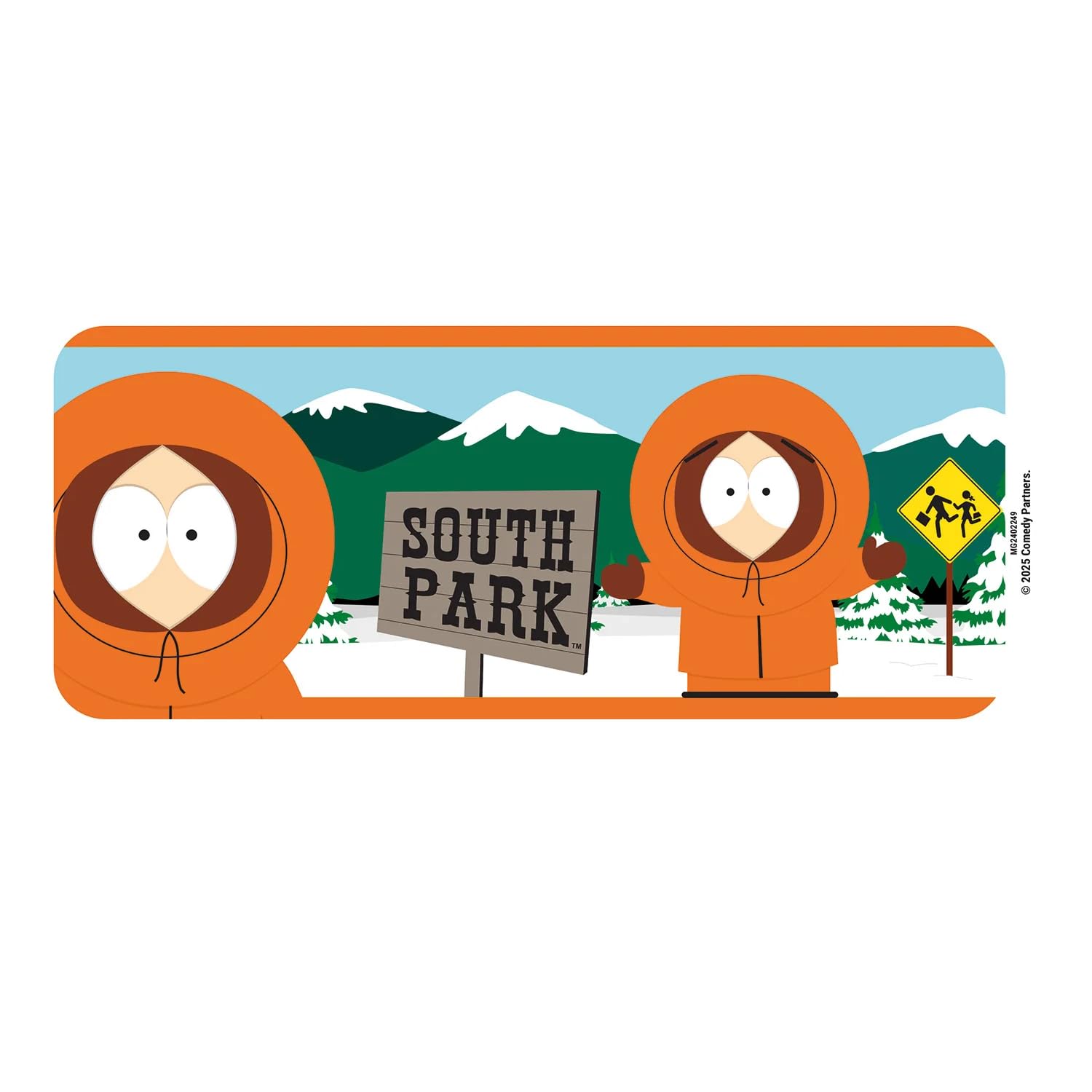 Pyramid International South Park (KENNY) set met mok en sokken voor heren, grappig Kenny-design, inclusief gezellige sokken, duurzaam en magnetronbestendig, geweldige keuze voor dagelijks gebruik en
