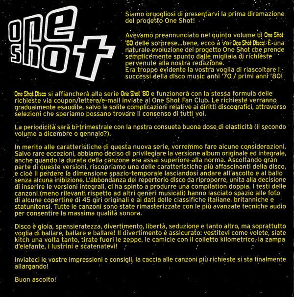 One Shot Disco
