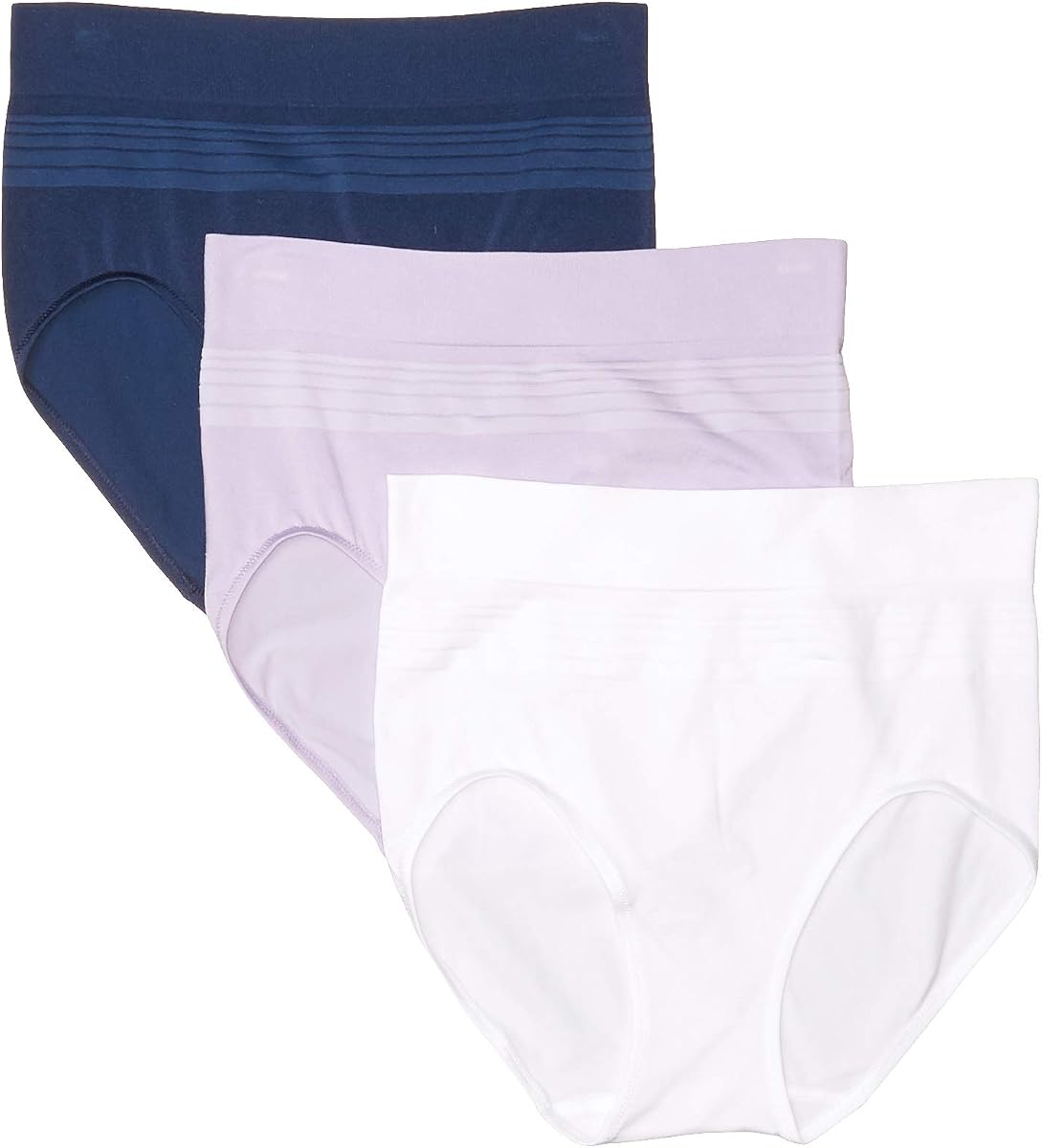 Warner's Blissful Benefits braguitas de bikini sin costuras para mujer, paquete de 3