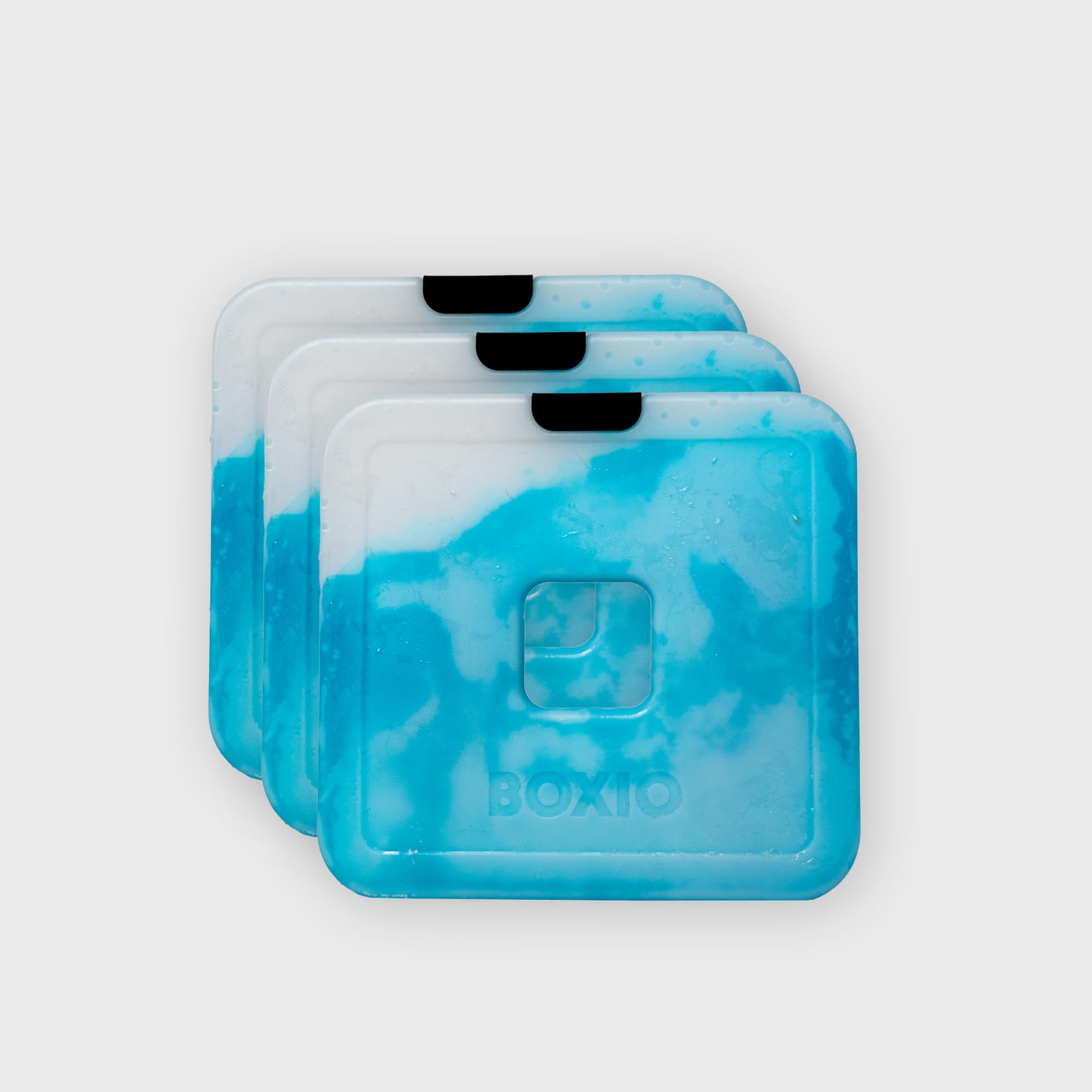 BOXIO - COOL Pack: 1-3 Kühlakkus passend für BOXIO COOL für effiziente Kühlung der Kühlbox, Kühltasche - Wiederverwendbare Kühlpacks für Camping & Outdoor Aktivitäten 3x