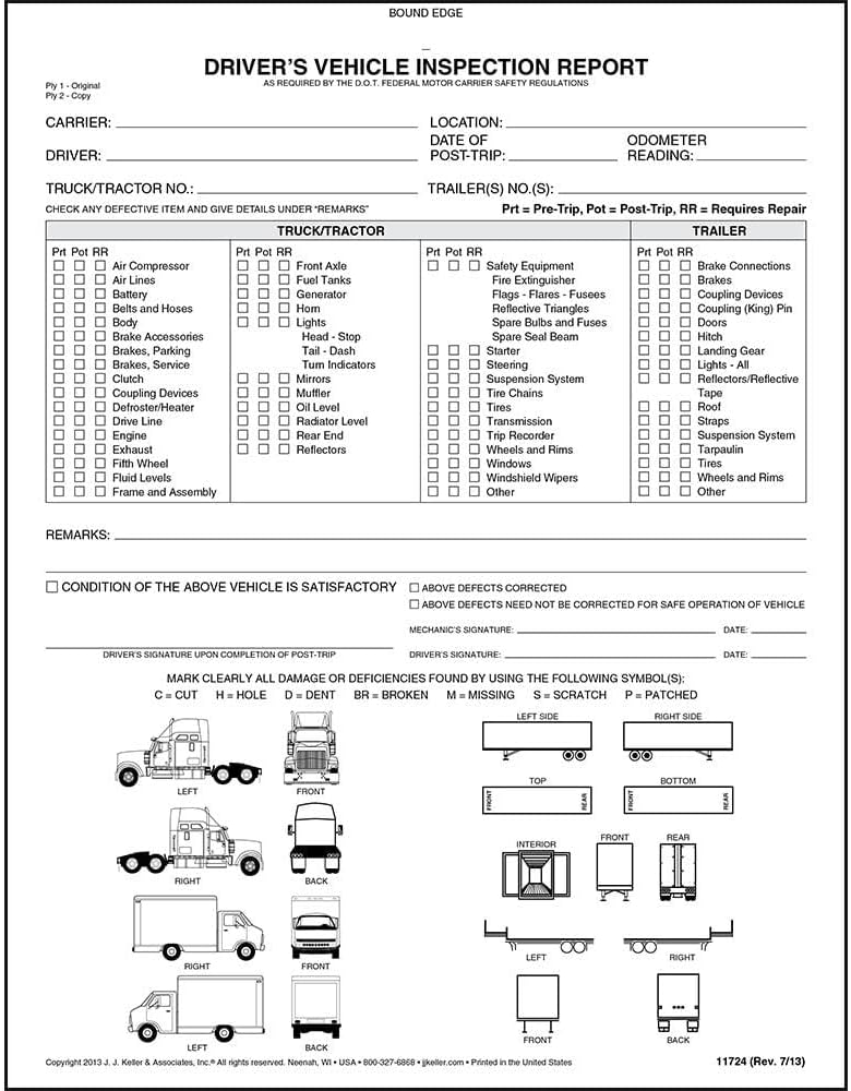 driver-s-vehicle-inspection-report-5-pk-book-liberia-ubuy
