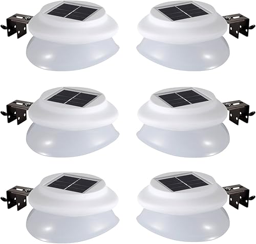 Luces solares para exteriores, 9 LED, superbrillantes, impermeables, seguridad inalámbrica para jardín, pared, patio, terraza