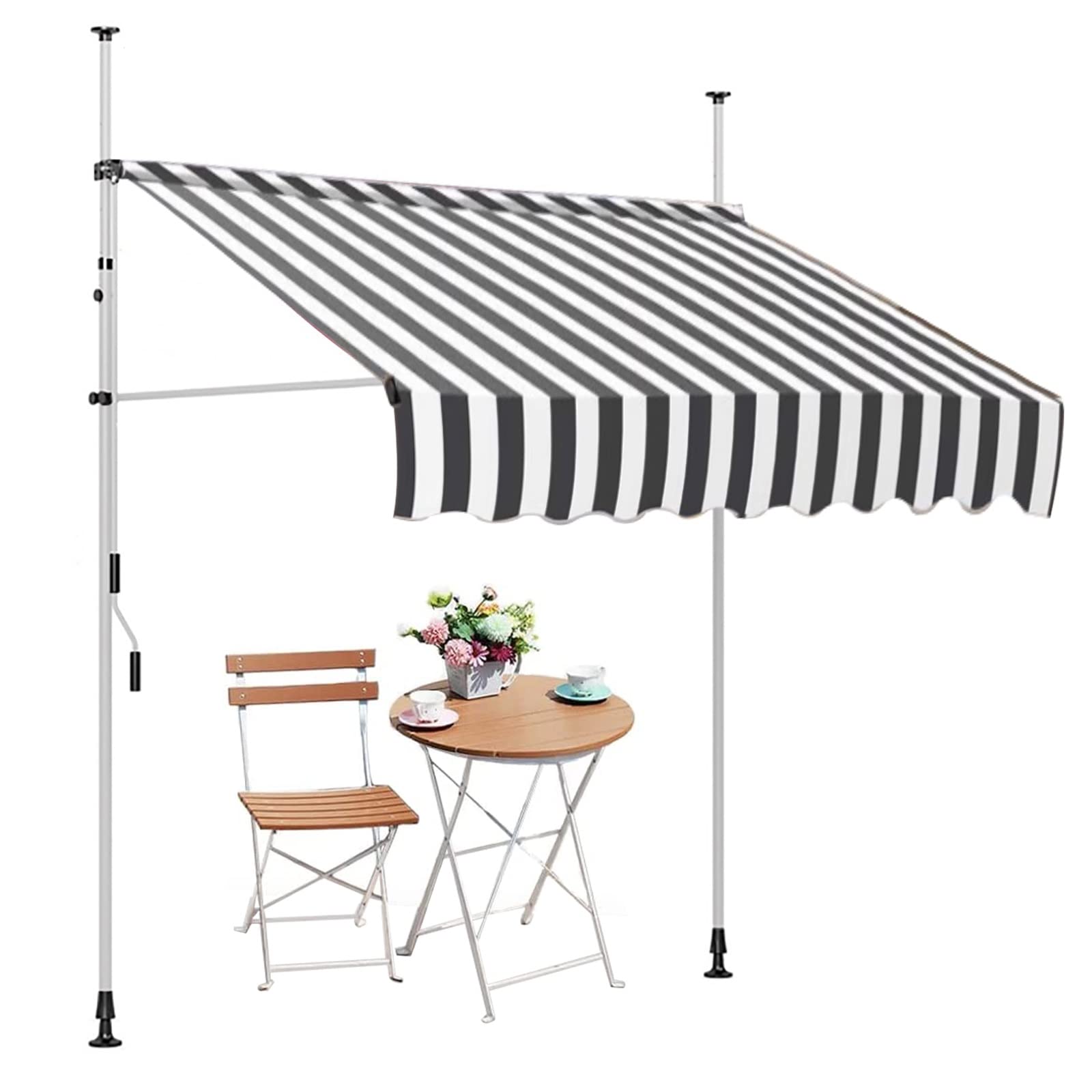 Tenda parasole retrattile Sa per patio, resistente ai raggi UV