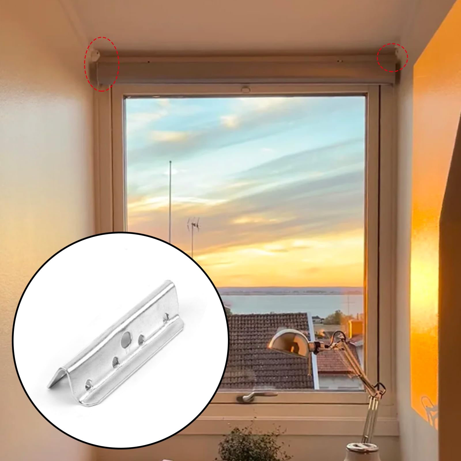 30 clips de extremo de metal para correas de goma, 1/2 x 2 pulgadas de repuesto para tapicería de muebles, clips de extremo para sofá, silla, muebles con tornillos