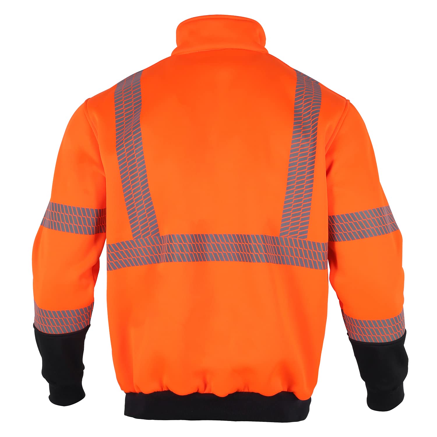 VENDACE Hi Vis Safety Reflective Sweatshirt for Men ANSI