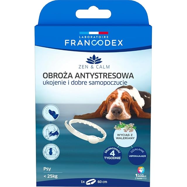 Foto 4 de 5 de Francodex - Collar antiestresa, 60 cm, Calma y Bienestar para Perro