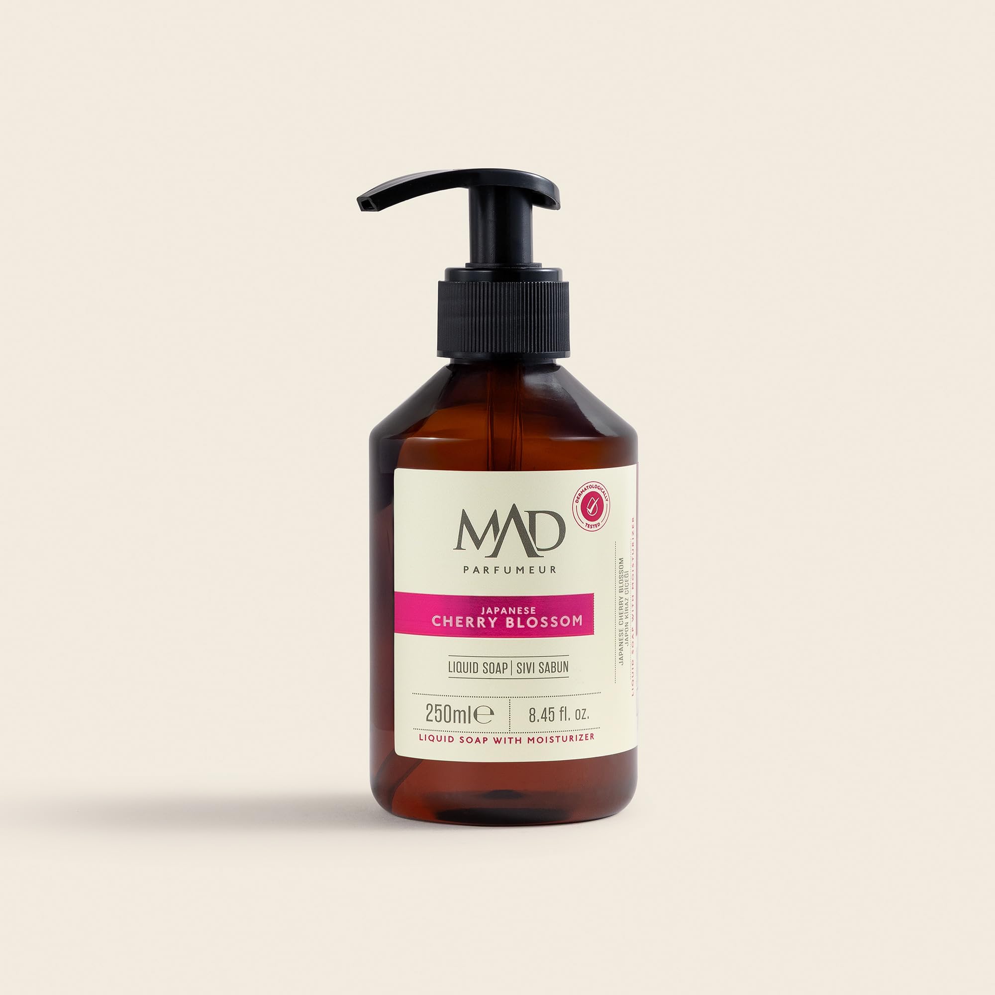 Mad Japanese Cherry Blossom Sıvı Sabun 250 ml – Yasemin, Menekşe, Misk ile Meyvemsi ve Çiçeksi Ferahlık