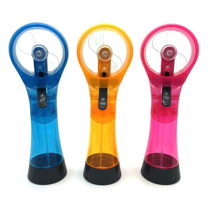 Buy HQHL Handheld Mister Fan Handheld Battery Powered Water Misting