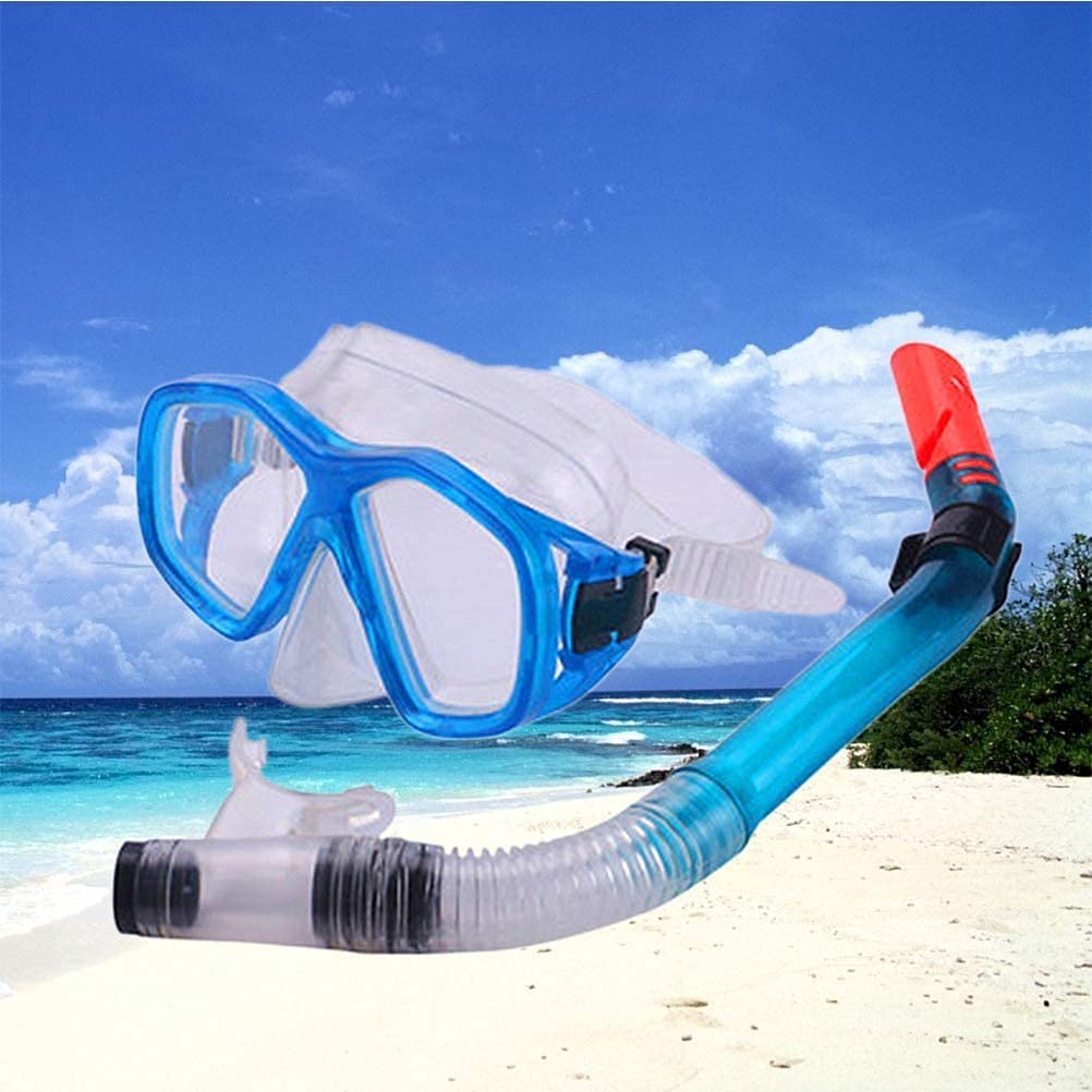 Kixre Premium Snorkel Mask, Snorkeling Package Set,Diving Mask for Snorkeling Diving Swimming,Easy Breath Scuba Snorkeling Gear with Silicon Mouth Piece and Adjustable Strap(Kids/Adults) (B09H5RBW4G) Amazon Price History, Amazon Price Tracker