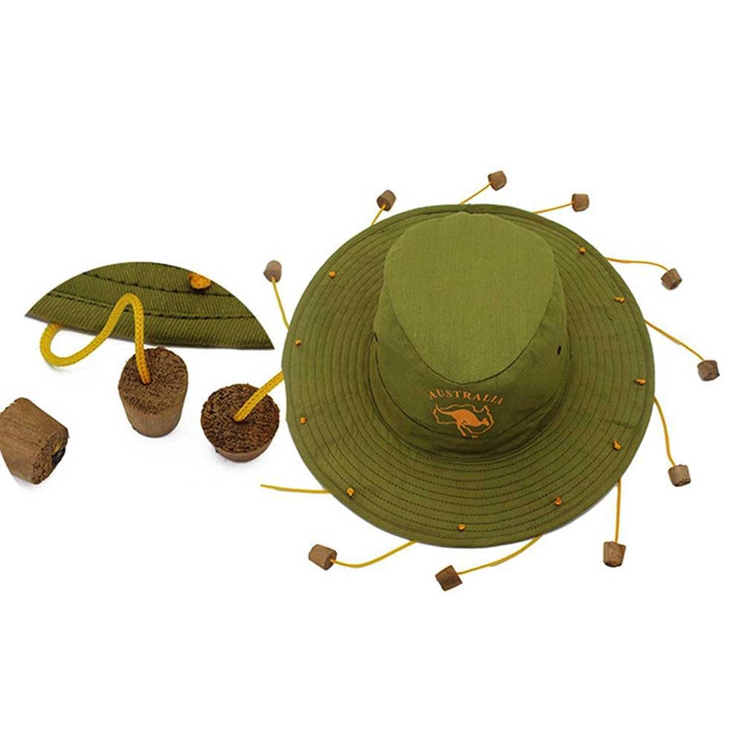 Makii Unisex Australian Cork Hat With Corks - Image 4