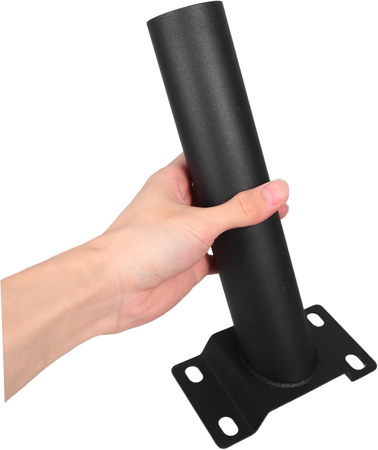 PRETYZOOM Led Solar Street Light Bracket Outdoor Light Mounting Arm Pole Mounting Base