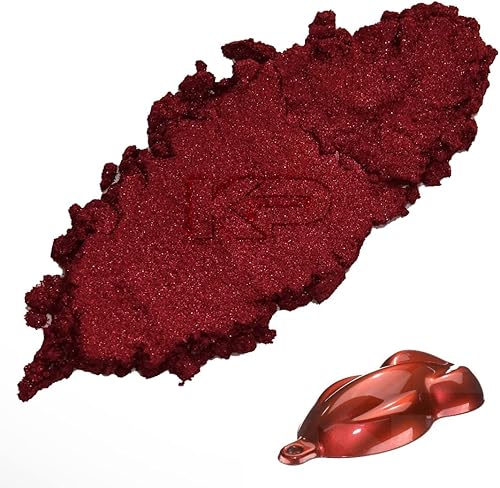 KP Pigments Polvo de mica fina 100  puro y perlado naturalmente pigmentado multiusos manualidades tinte fabricación de jabón cosméticos resina epoxi