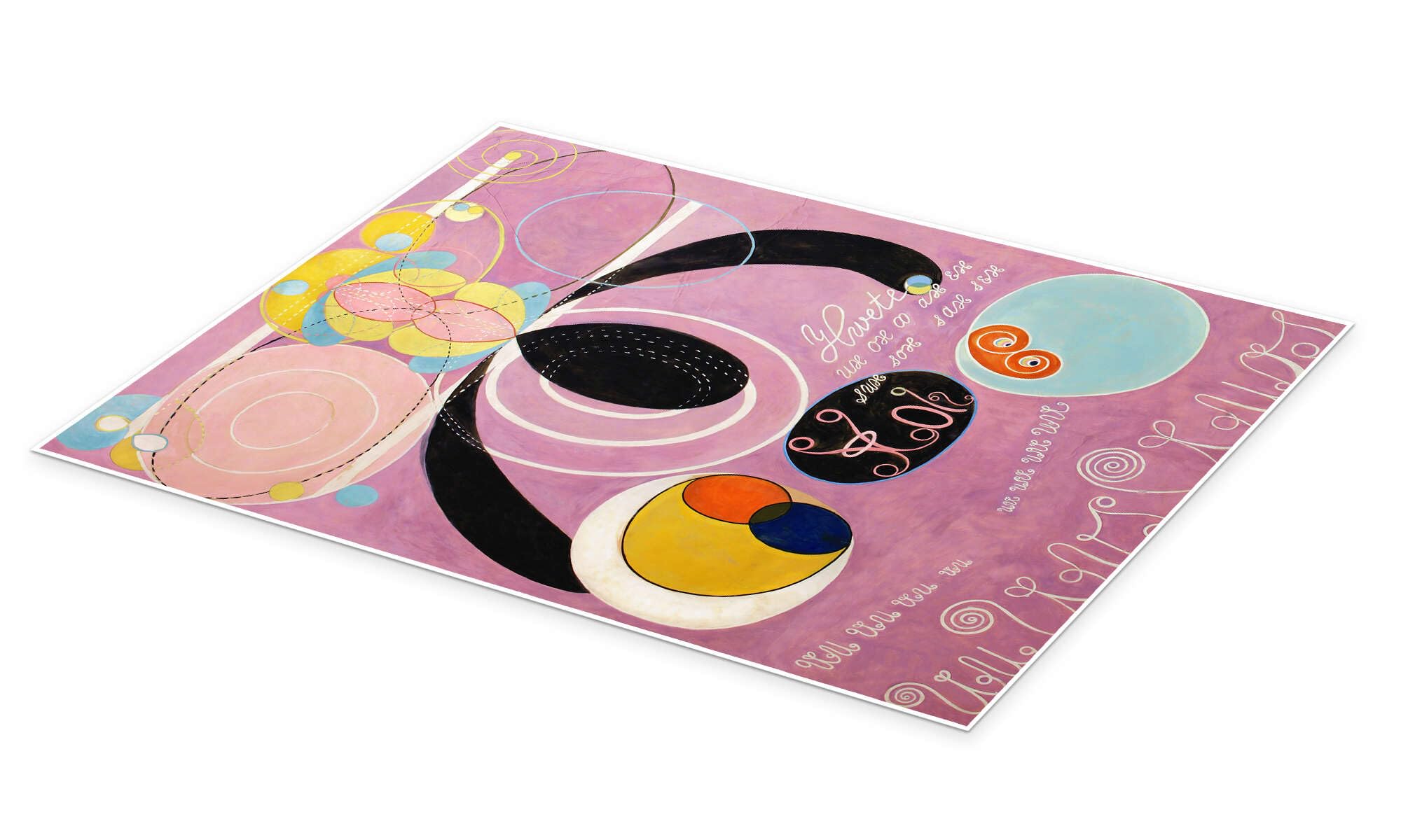 Posterlounge I dieci più grandi, n. 6, Età adulta Poster | 90 x 120 cm di Hilma af Klint Quadri Decorazione per pareti