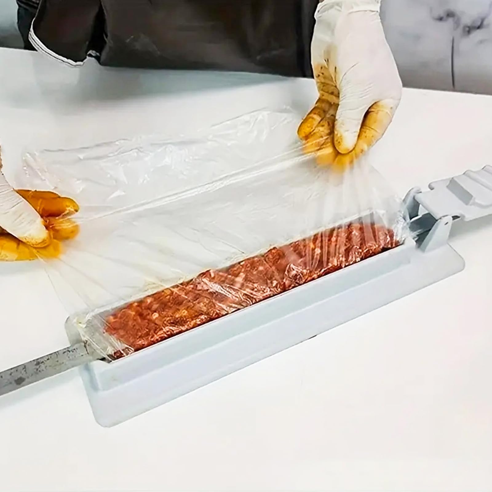 Molde Para Kebab Manual – Prensa De Plástico Alimentario – Brochetas Turcas Rápidas Para Barbacoa Y Picnic