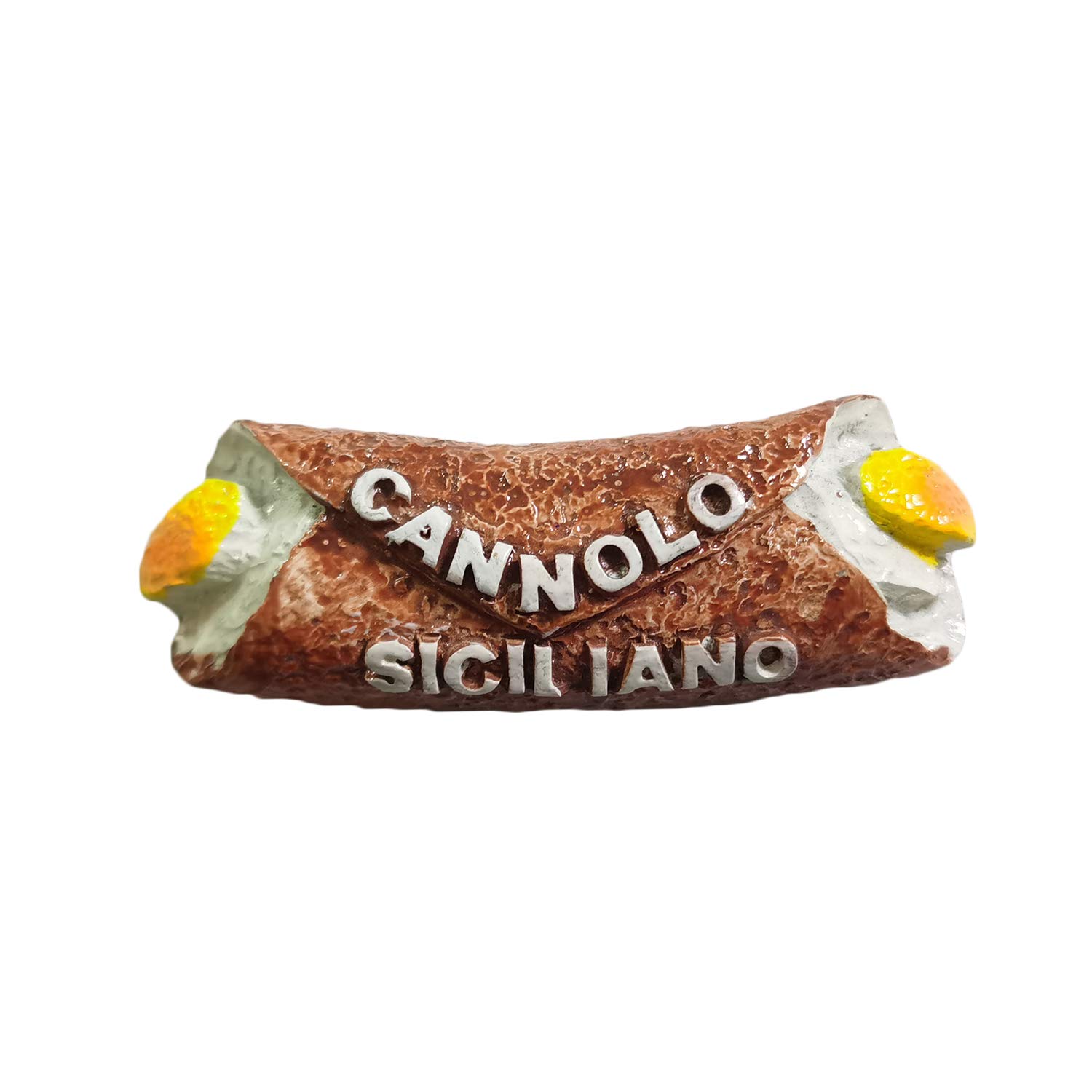 Wedarego Sicily Italy Cannolo Sicily Italy 3D Cannolo Refrigerator Magnet Resin Travel Souvenirs,Handmade Home & Kitchen Decoration Sicily Fridge Magnet Collection Gift