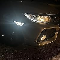 Vista 8 de Luces de marcador laterales Civic de 10ª generación para Honda Civic Coupé Hatchback 2016 2017 2018 2019 2020 2021 Honda Civic Coupe Hatchback