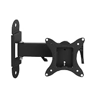 LINK LKBR13 Braccio a Muro con 2 Snodi per TV LED/LCD da 13" a 37" Fino a 15Kg e Vesa 100X100