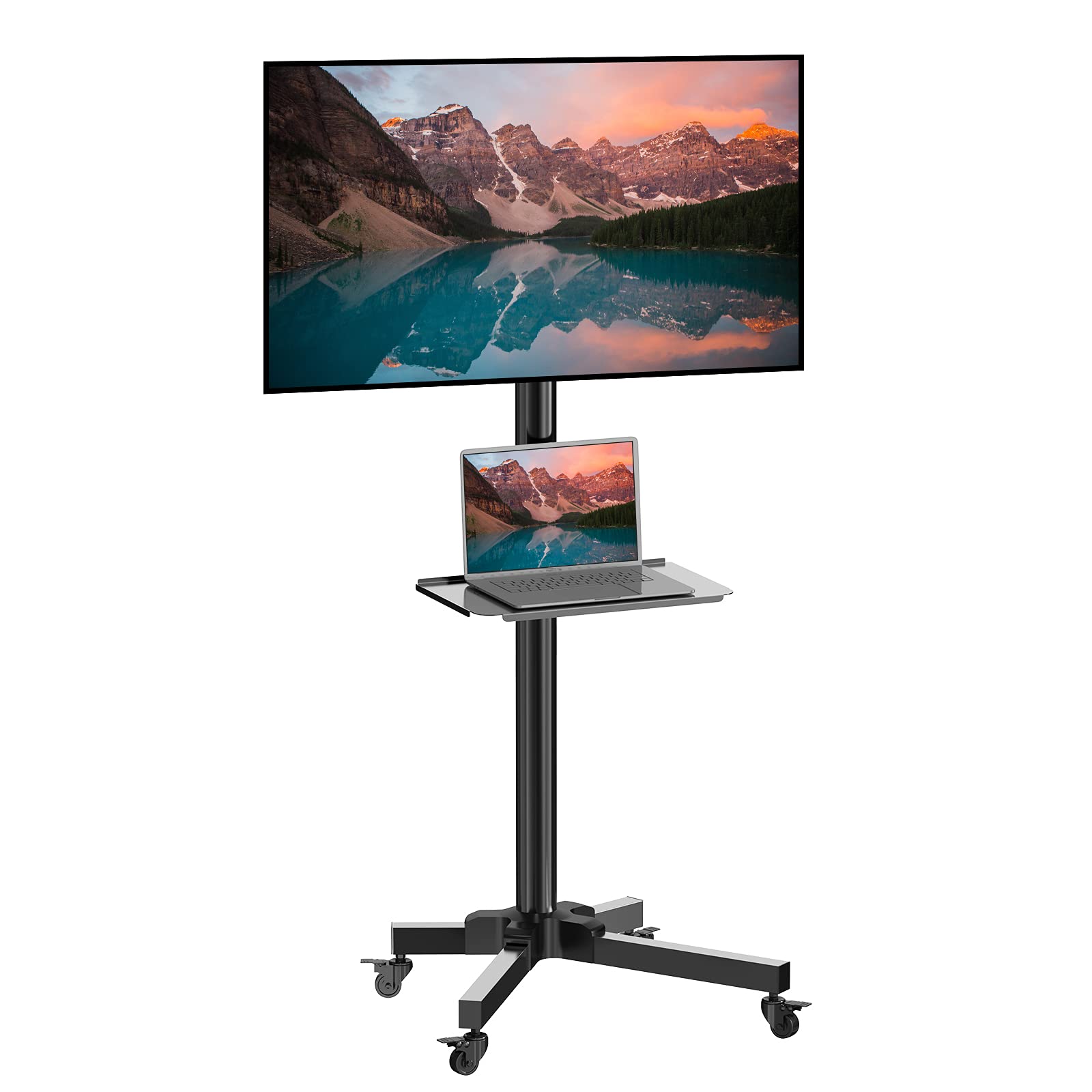 Buy Universal Mobile TV Cart with Wheels for 2355 Inch LCD LED Flat