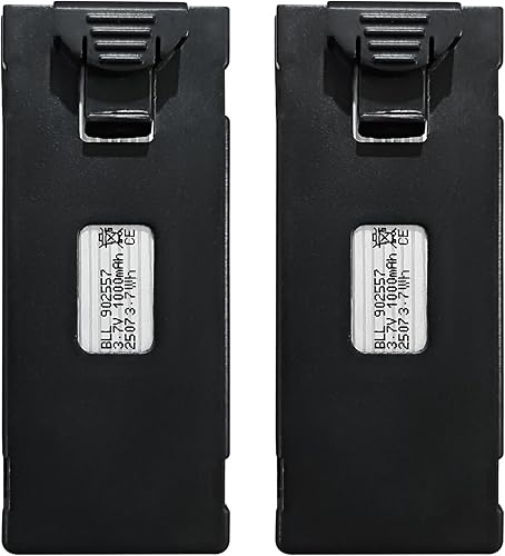 sea jump 2 unids 3.7 V 1000 mAh Lipo batería adecuada para E88 E88MAX E99 E99MAX BD101 P15PRO P8 A13 A15 K10MAX RC Drone, Quadcopters aéreo de alta