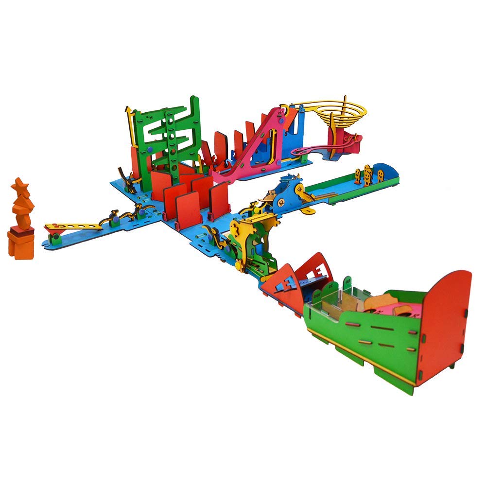 SmartivityChain Reaction Colliding Dominoes Stem Educational DIY Toy