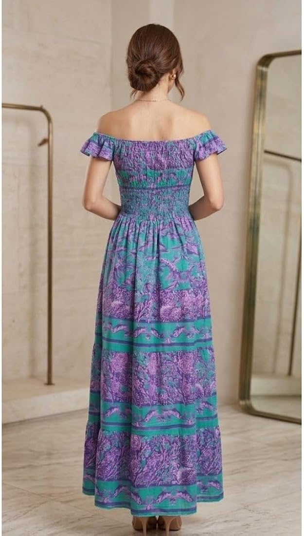 rachel parrish green dress Linger Bias Cut Maxi Dress Purple main image 0