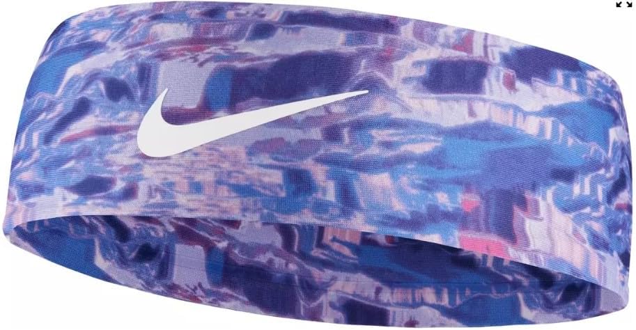 Nike Dri-FIT Fury Printed Headband 3.0 - Unisex Adult - Adults - Lapis - One Size - Workout