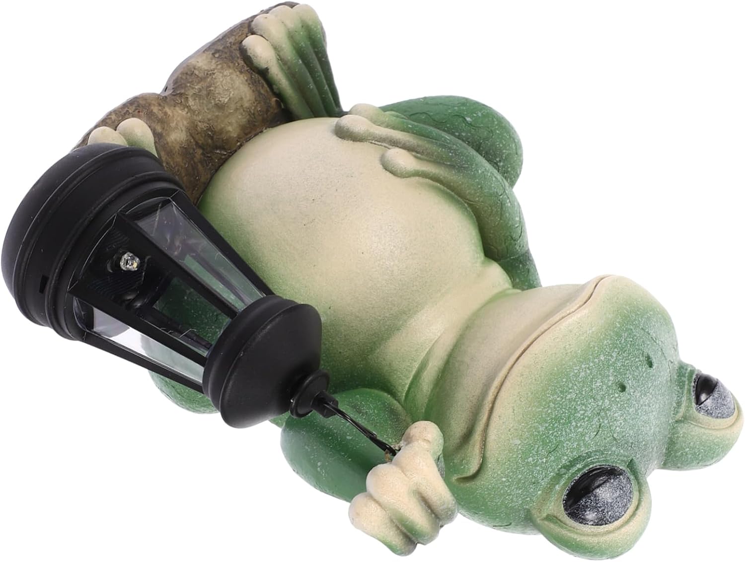 Yardwe Garden Turtles Outdoor Decor Frog Solar Lantern Resin Art Solar Lamp Decor