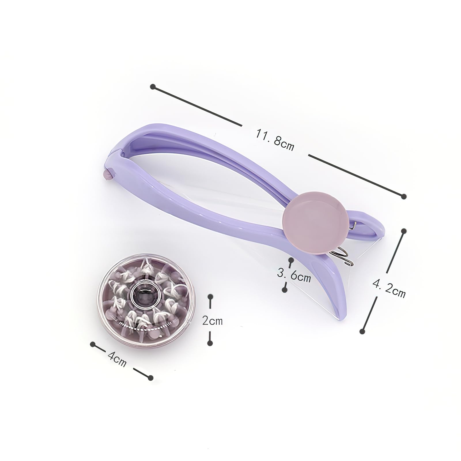 XdealCozyxc Threading Hair Removal Machine for Women Face Hair Removing Blue - Image 2