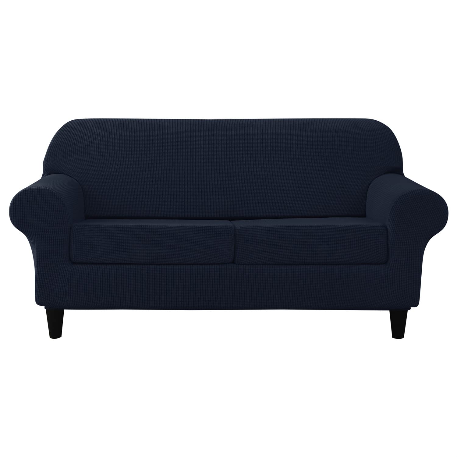 Housse de canapé 2 places avec 2 housses de coussin de siège pour rénover votre salon