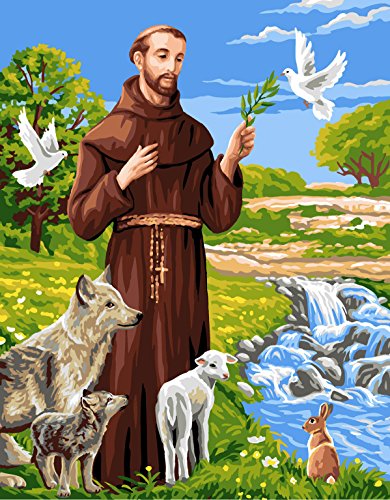 Royal Paris Tapestry 9880142,8 R.P. Toile Assissi de Saint-François, Non, One