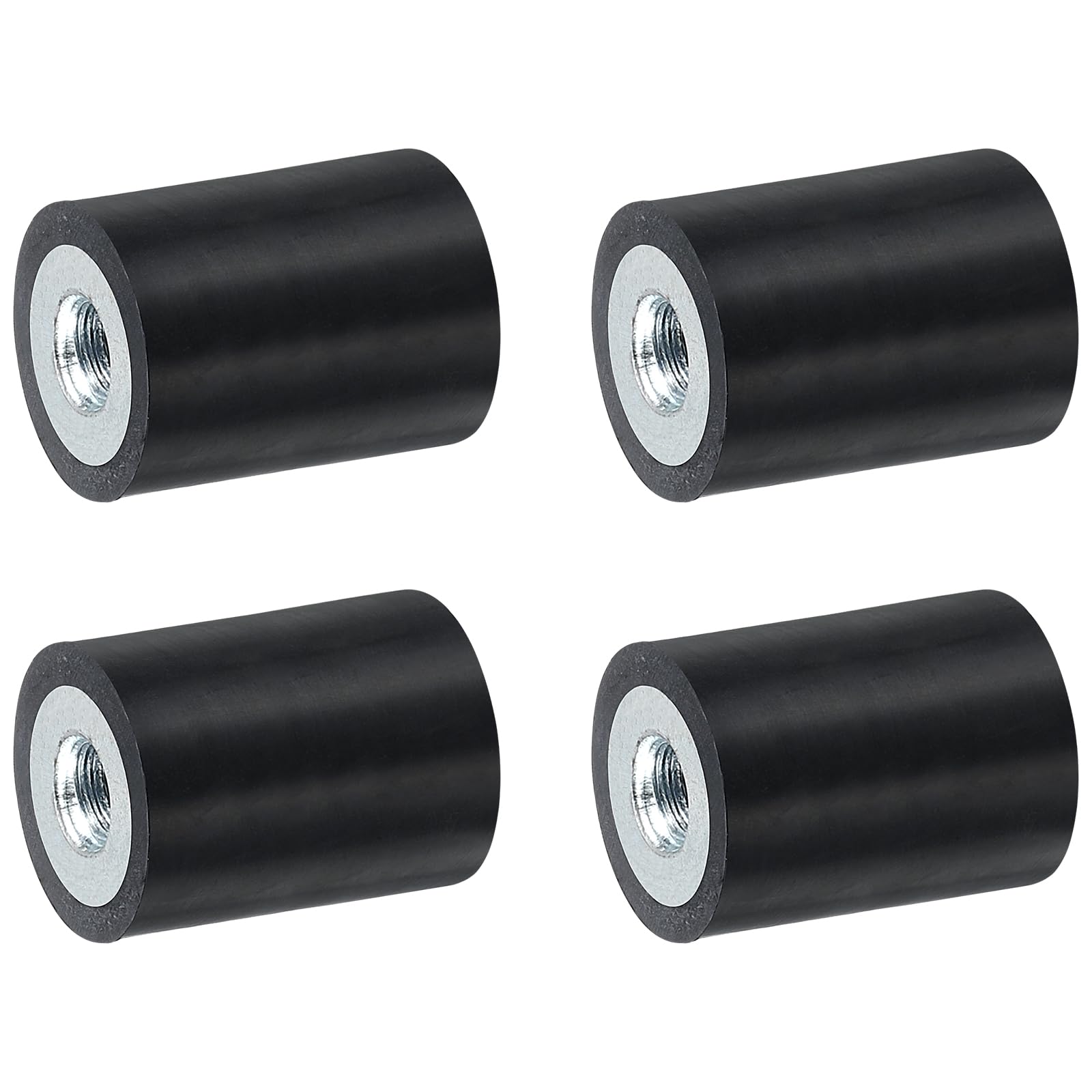 8x Gummibuchsen 20x30mm Mit M5 Gewinde – Silentblock, Vibrationsisolator, Flacher Basisblock Für Maschinen & Motoren