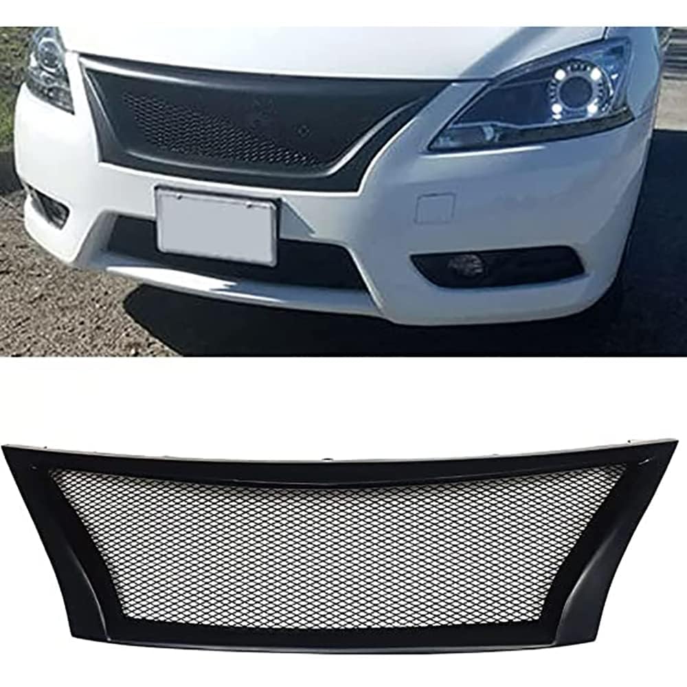 Pièces de Radiateur de Calandre de Pare-Chocs Avant pour Nissan Sentra 2013 2014 2015