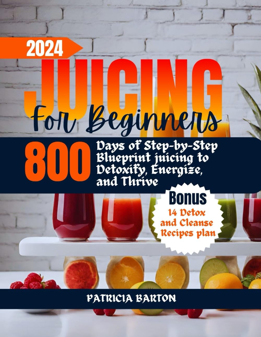 JUICING FOR BEGINNERS: 800 days of Step-by-Step Blueprint juicing to Detoxify, Energize, and Thrive