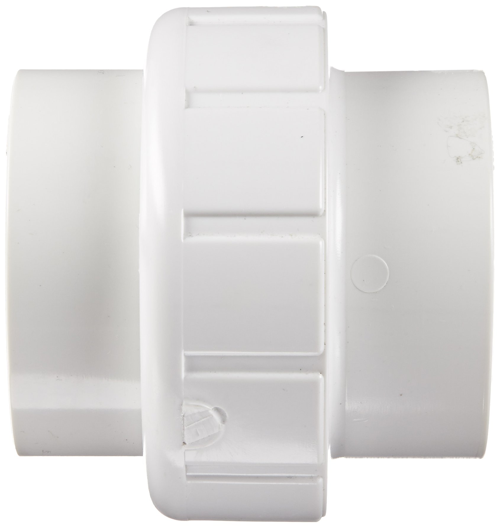 Spears PVC Pipe Fitting, Unión con Buna-N o-ring, calendario 40, Socket, 2", 1