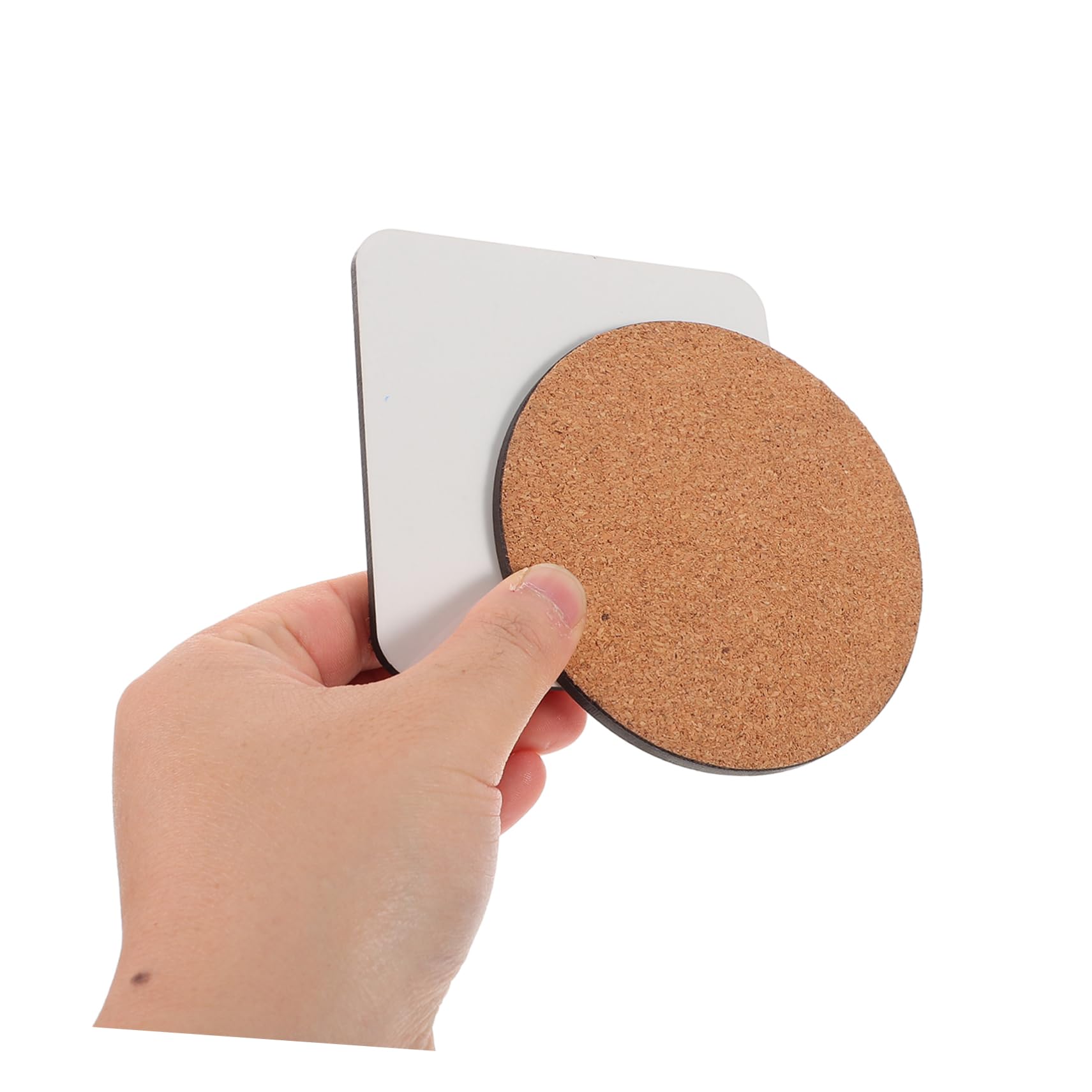 Posavasos Redondos de Sublimación 24 Piezas en Madera MDF