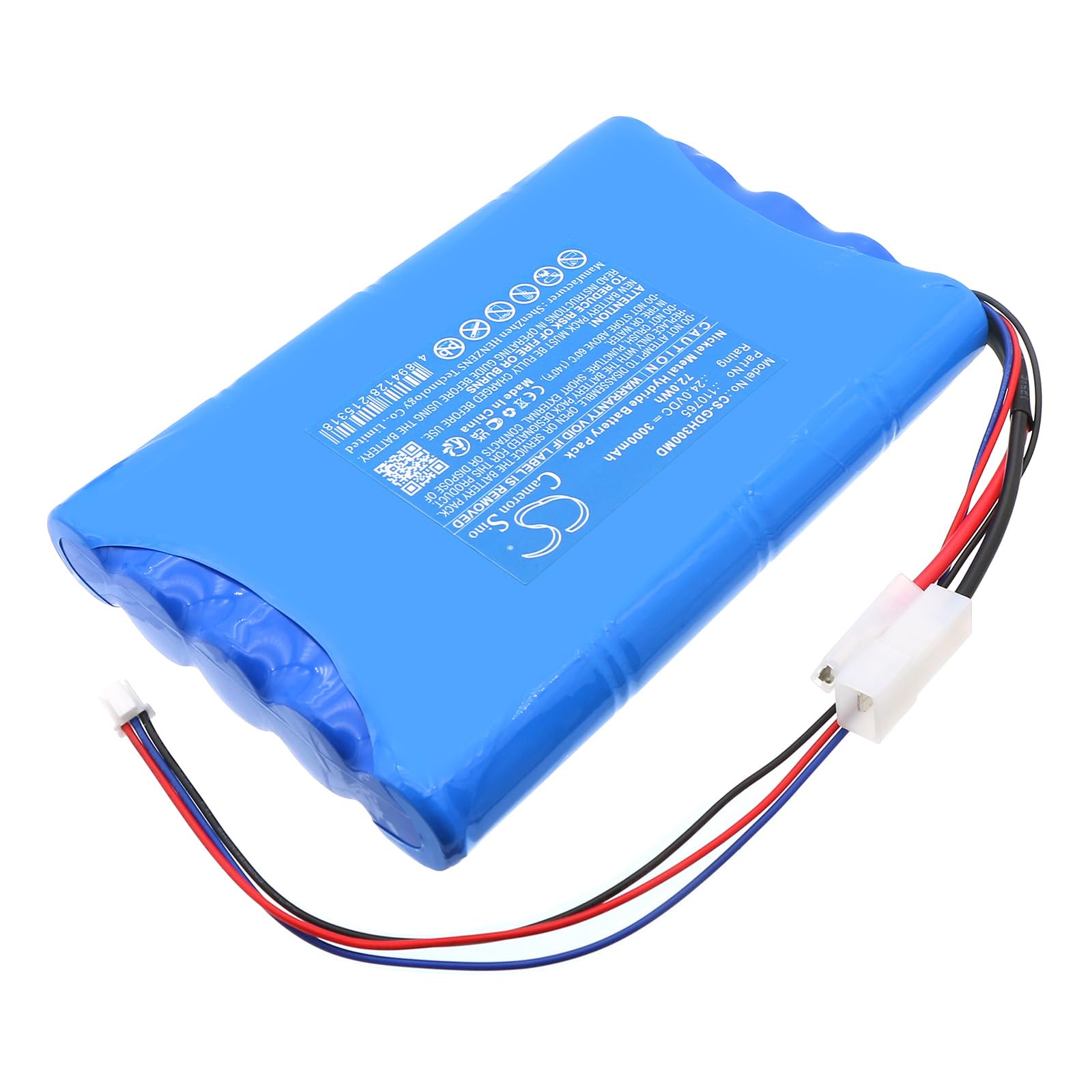 TECHTEK Batteria 3000mAh compatibile con [Guldmann] GH3 Ceiling Lift, GH3+ Ceiling Lift sostituisce 110765, 550182, B11908