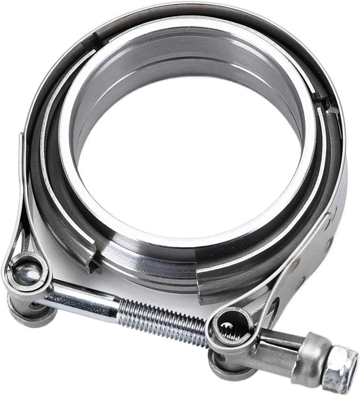 VR - V Band Exhaust Clamp 2.5 inch 3 inch 63mm 76mm Exhaust Male And Female Flange Vband Clamp V-Band Muffler Clamp(2.5)
