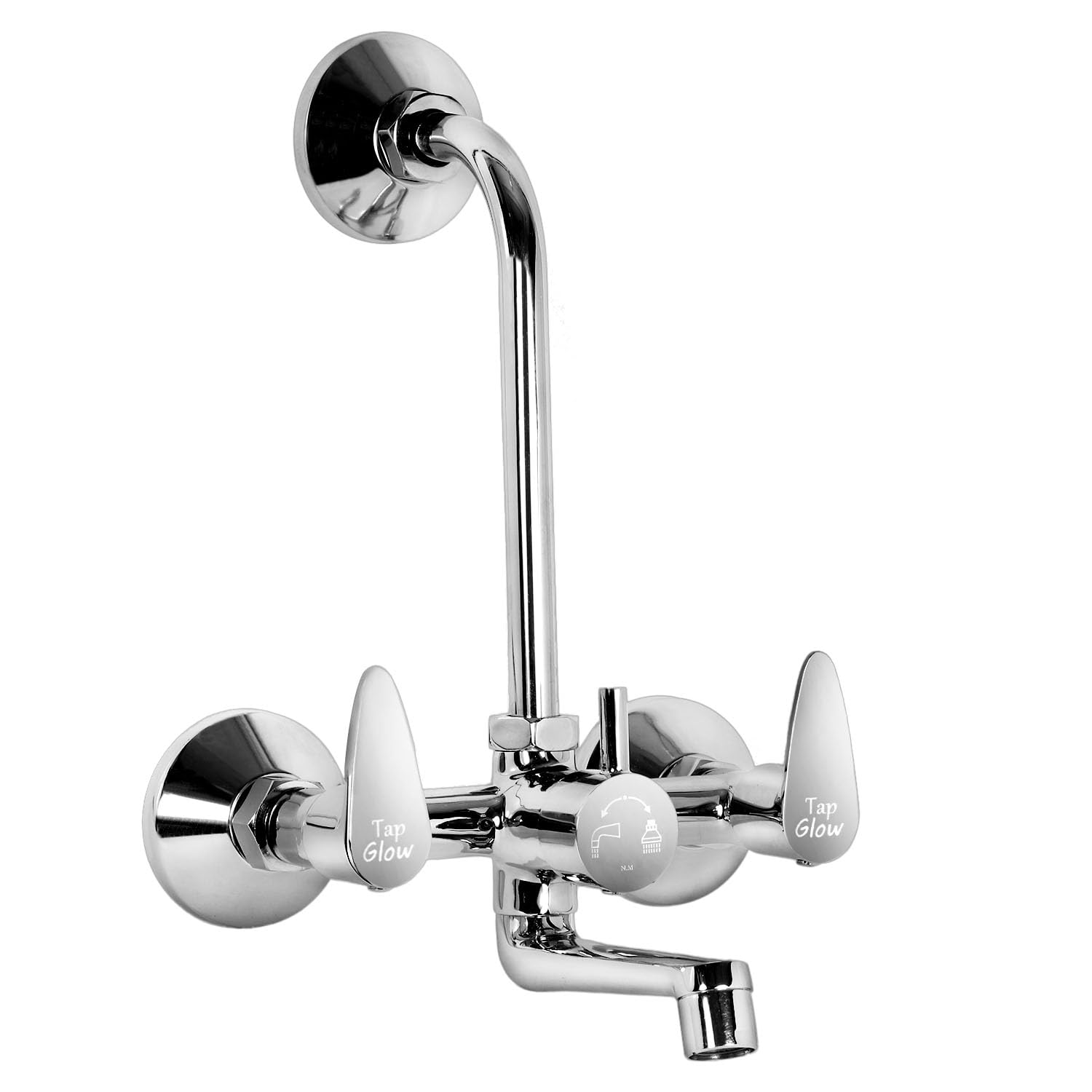 Tapglow VIGNET 2 Full Brass Wall Mixer with L- Bend VIG-1160 Mixer Faucet Full Brass Wall Mixer Mixer Faucet (Wall Mount Installation Type) (B0C6BP3S6P) Amazon Price History, Amazon Price Tracker