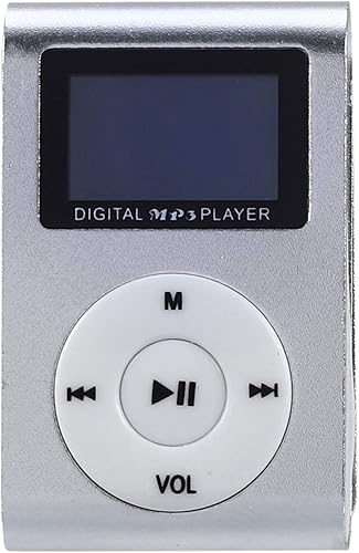 Mini USB Clip MP3 Reproductor de Pantalla Video Soporte 32GB Tarjeta Micro-SD TF